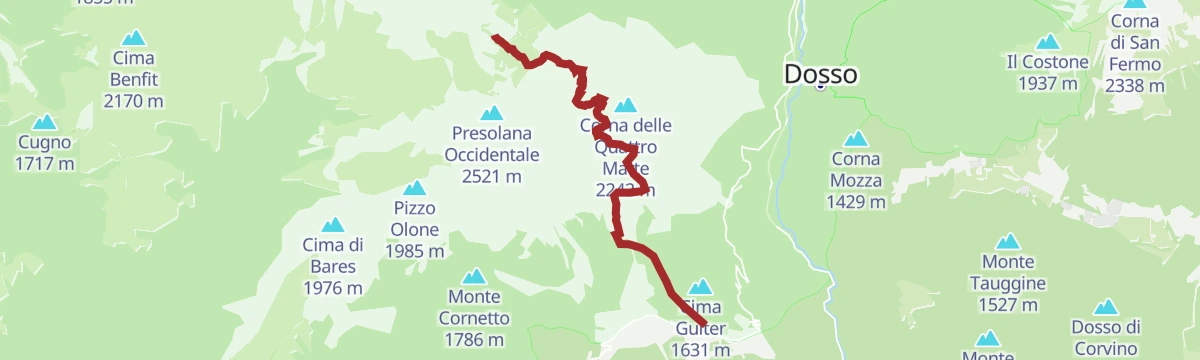 Dal Rif. Albani al Passo della Presolana